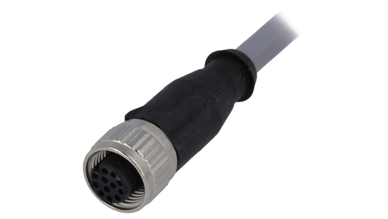 Złącze M12 żeńskie proste 1m 12-PIN 21348500C79010