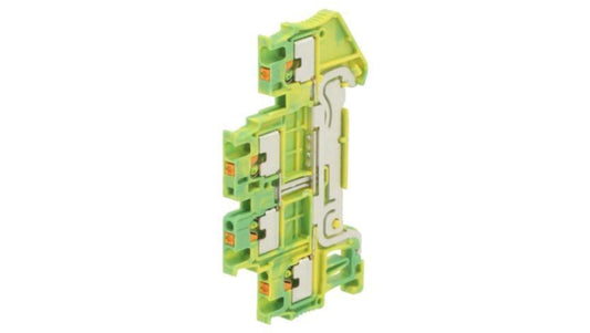 Złączka szynowa, PTTB, na szynę DIN, push-in, żółto-zielony, TS35 3208537