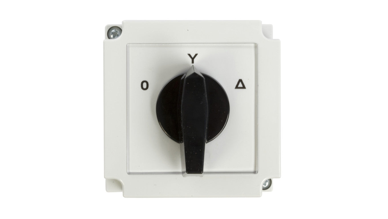 Łącznik krzywkowy gwiazda-trójkąt 3P 25A w obudowie 4G25-12-PK R114 63-840591-031
