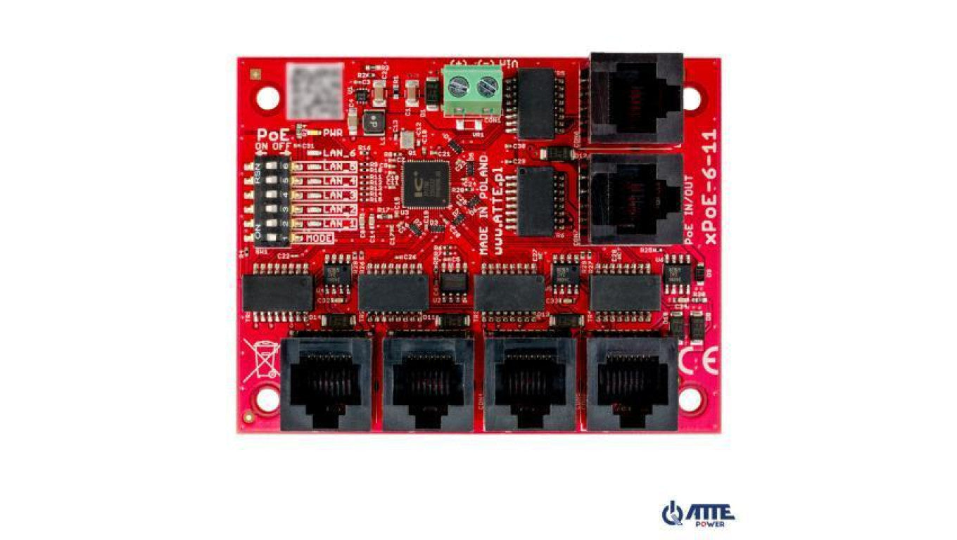 SWITCH 5-PORTOWY POE ATTE xPoE-6-11-OF