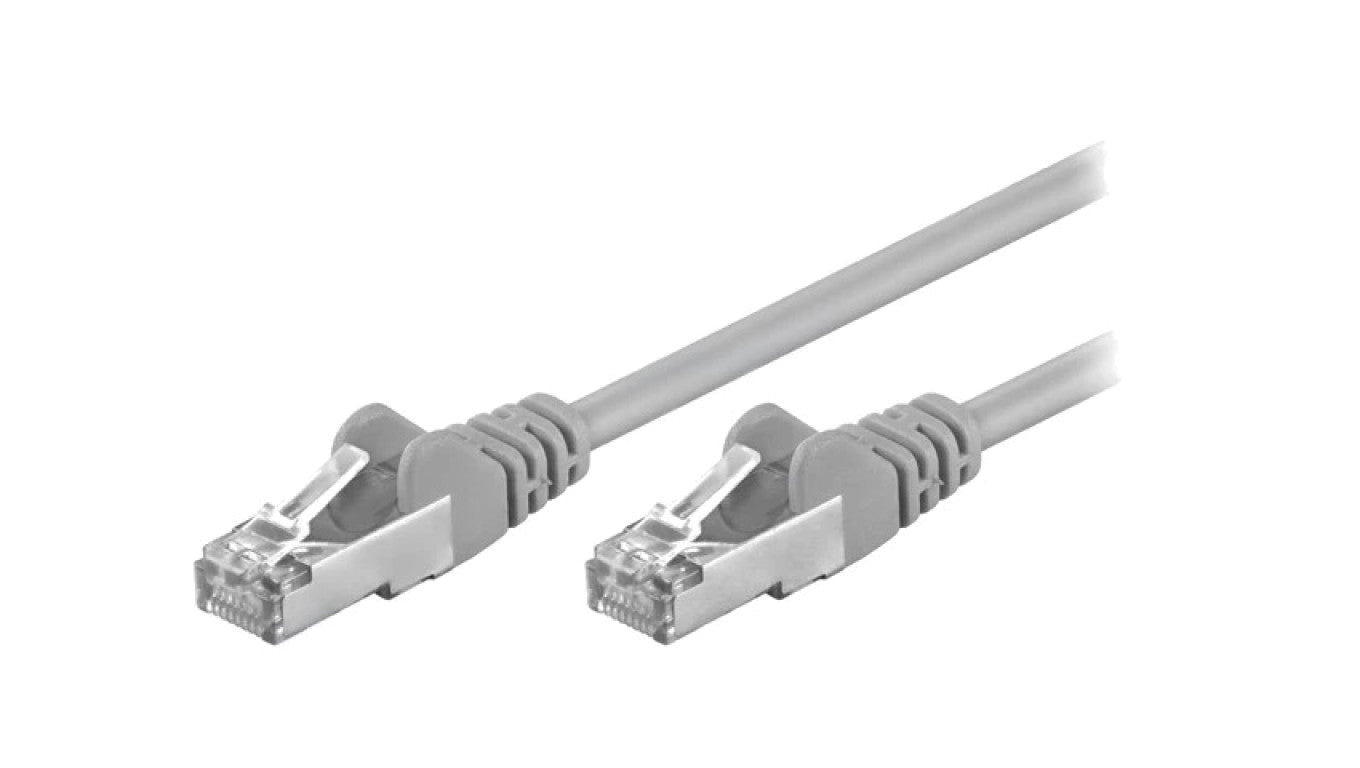 Patch cord F/UTP 5e linka CCA PVC szary 30m 26AWG 50199