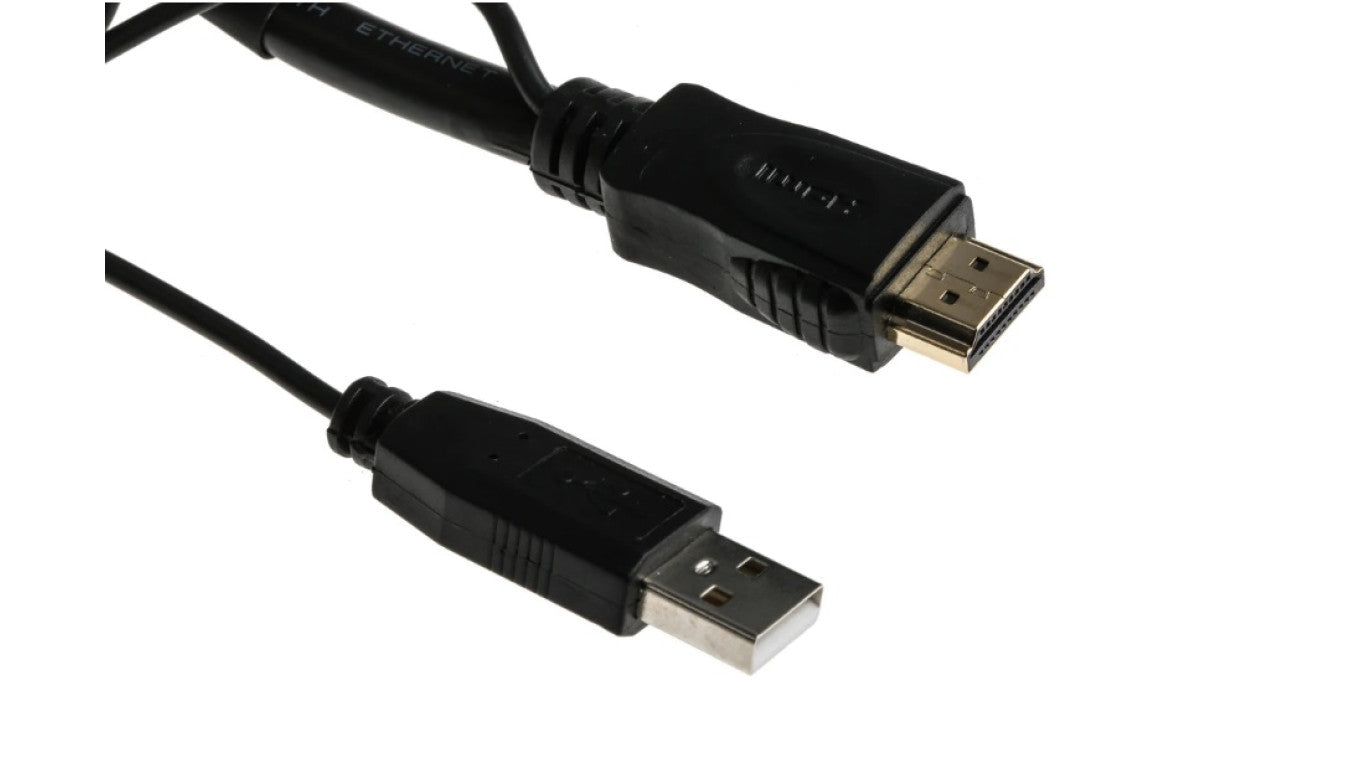 Zespół cyfrowych kabli wideo i monitorowych 30m Wtyk HDMI to Wtyk HDMI Czarny