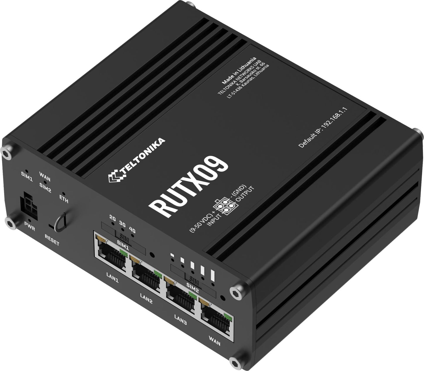 Teltonika RUTX09 router przemysłowy 4G / LTE (RUTX09000000)