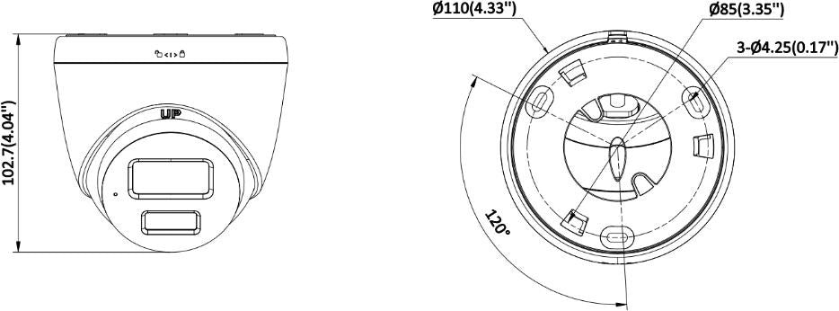 Kamera IP Hikvision DS-2CD1347G3-LIU(4mm)