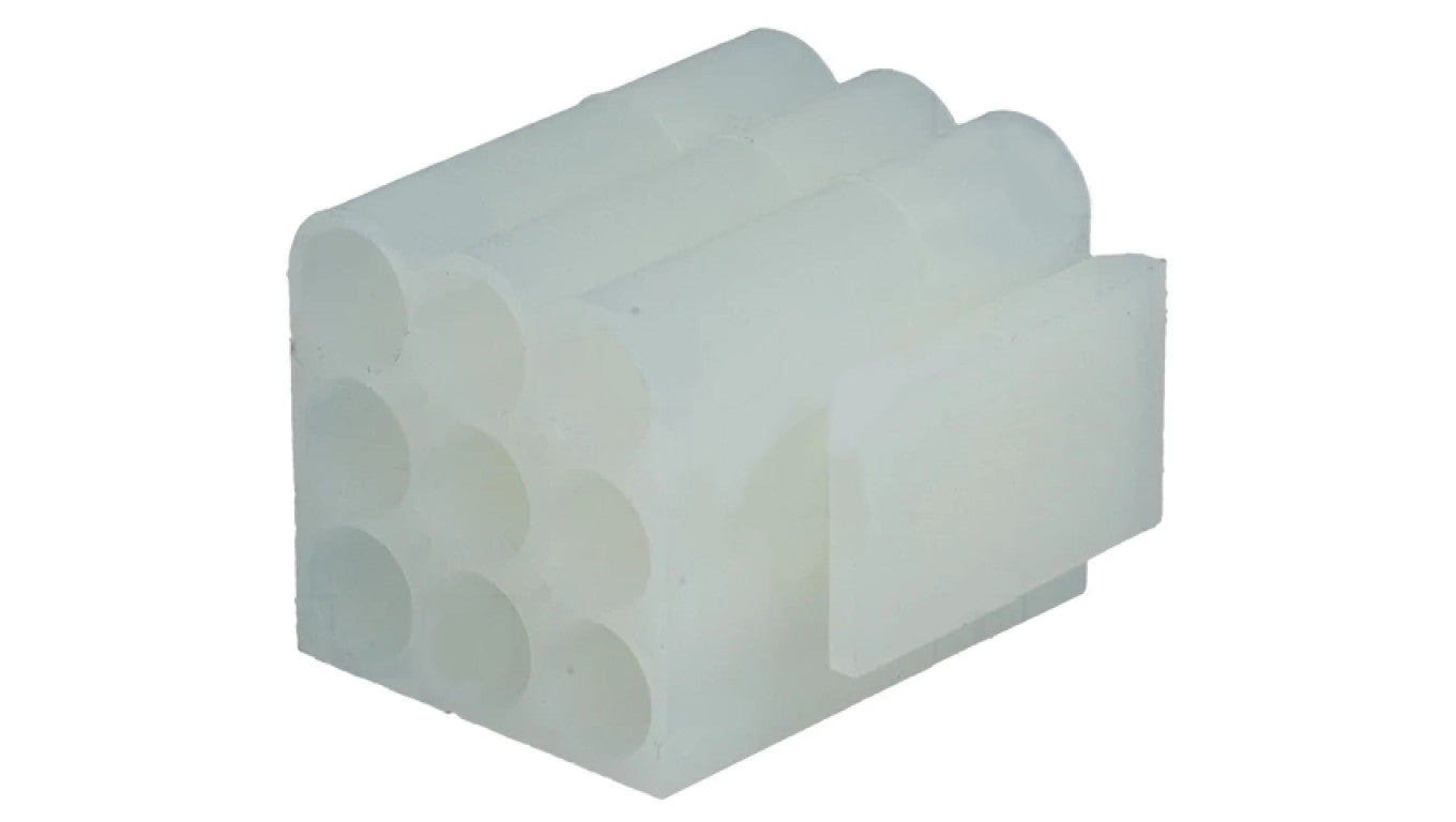 Wtyk przewód-przewód żeńskie .140 MATE-N-LOK 6,1mm 9-pin 1-480585-0