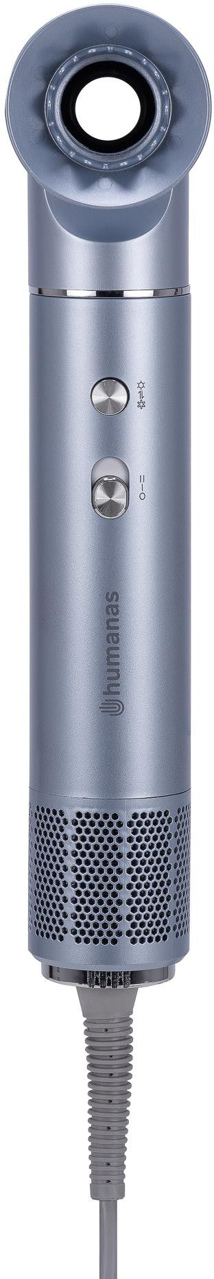 Suszarka do włosów z funkcją jonizowania Humanas AirTouch HD-AT05 - srebrna