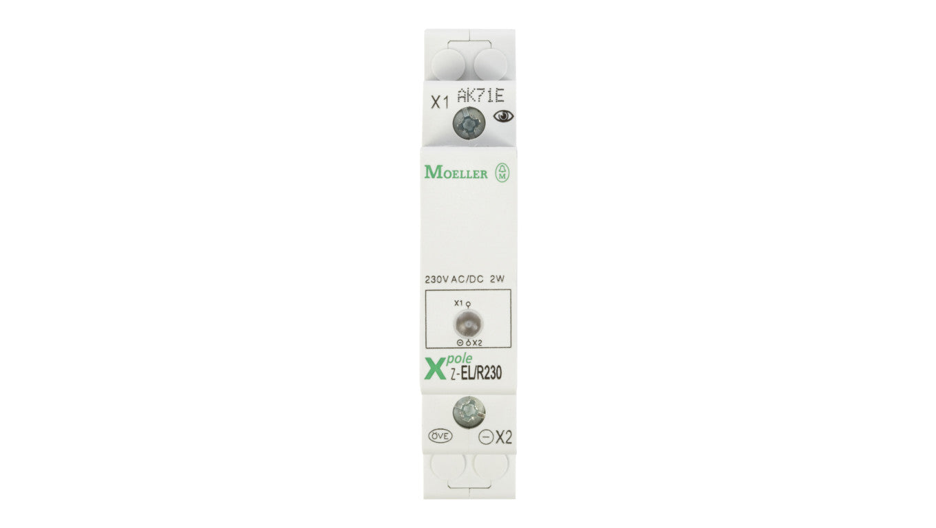 Lampka modułowa 1-fazowa czerwona 110-240V AC/DC Z-EL/R230 284921