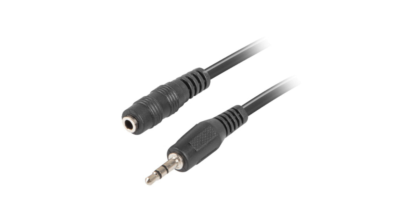 Przedłużacz Jack 3,5mm /3-pin stereo/ 1,5m CA-MJFJ-10CC-0015-BK