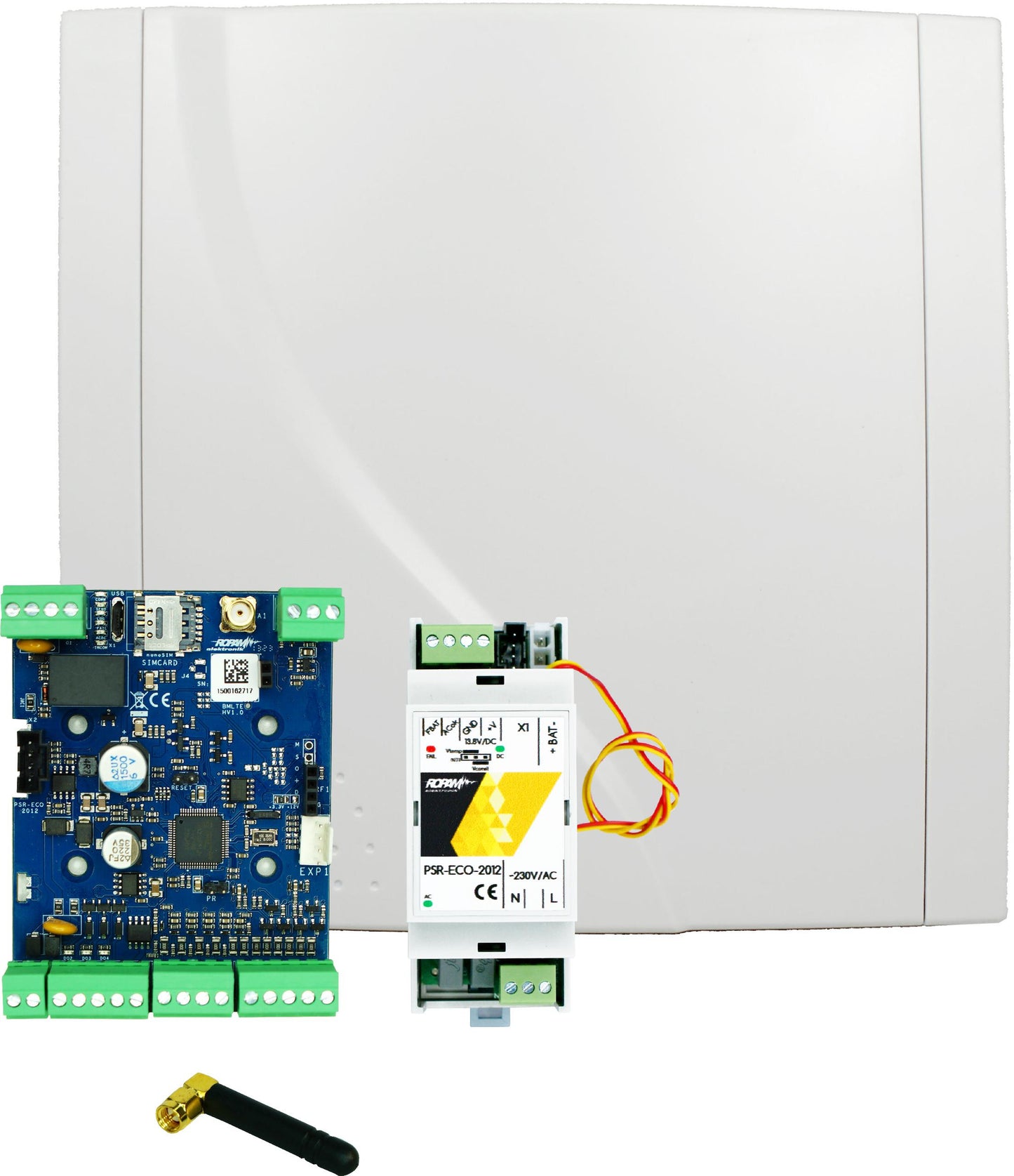 ROPAM Basic4G-SET: Basic4G/AT-GSM-MINI90/O-R3P/PSR-ECO-2012/ zestaw, moduł LTE w obudowie  natynkowe
