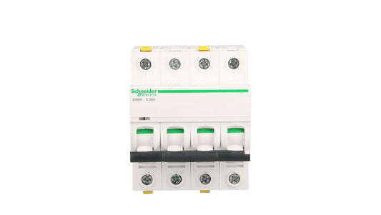 Wyłącznik nadprądowy 4P C 20A 6kA AC iC60N-C20-4 Acti9 A9F04420