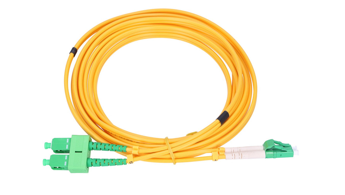 Patchcord Jednomodowy, Duplex, 9/125um, 3mm, 3m Extralink SC/APC-LC/APC