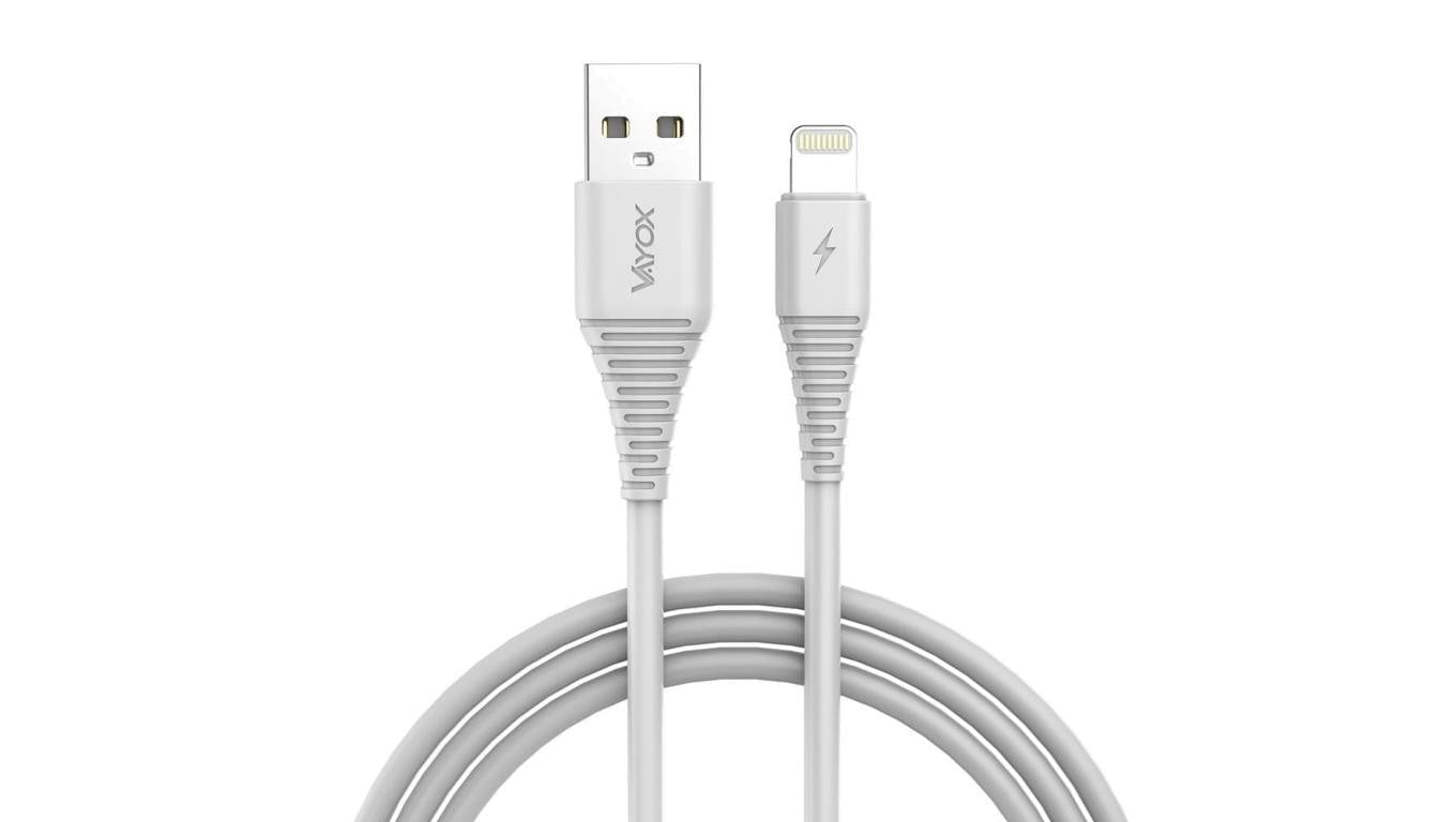 Kabel USB - lightning 2m biały VA0291 Vayox