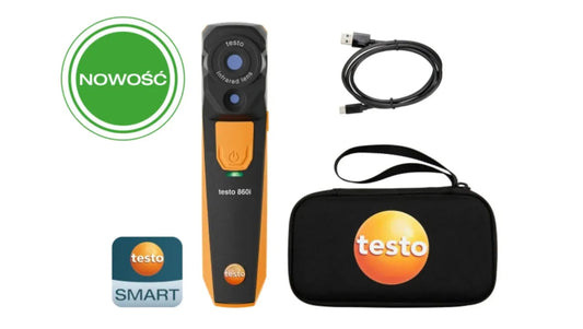 Kamera termowizyjna 256x192 Testo 860i / ZESTAW WALIZKOWY / DO SMARTFONA