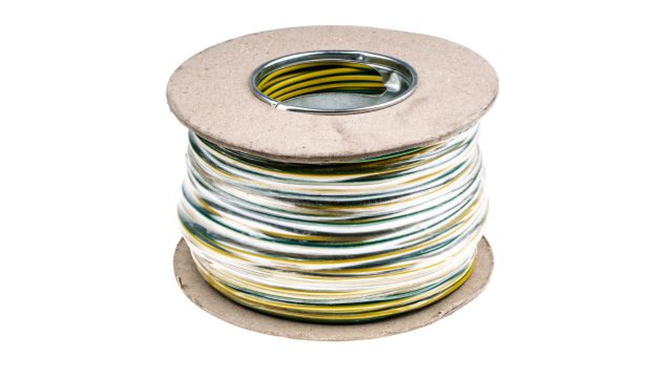 Przewód zasilający 1 Core Polichlorek winylu PVC Sheath Zielony/Żółty 4.1mm od , 750 V