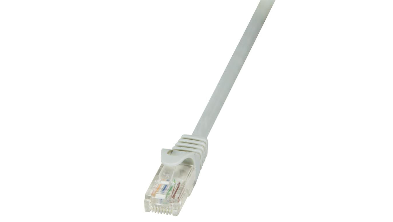 LogiLink Patchcord U/UTP szary kat.5e PVC 0,25m.