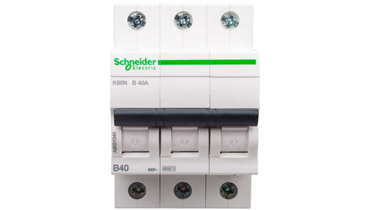 Wyłącznik nadprądowy 3P B 40A 6kA AC K60N Acti9 A9K01340