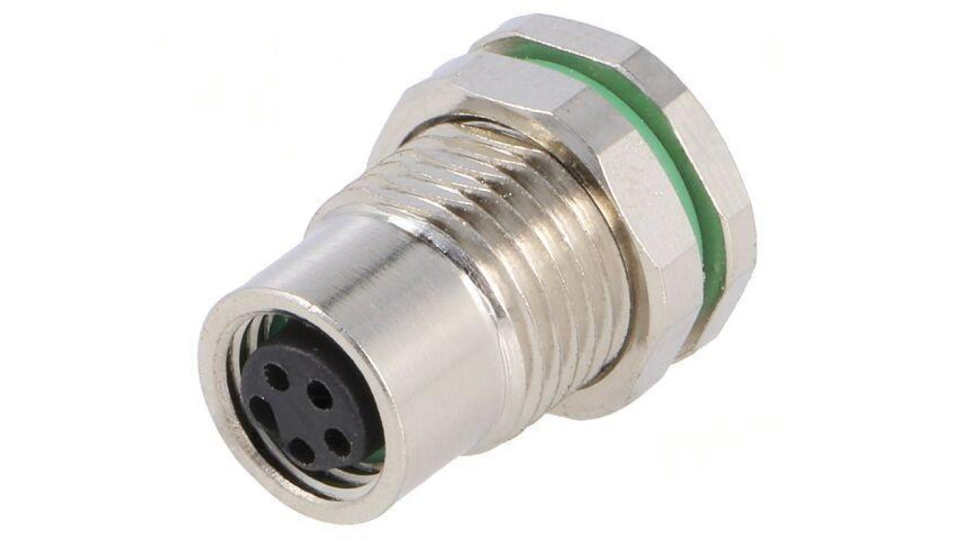 Złącze M8 żeńskie PIN: 5 30V IP67 proste gniazdo 1,5A PXMBNI08RPF05BPC