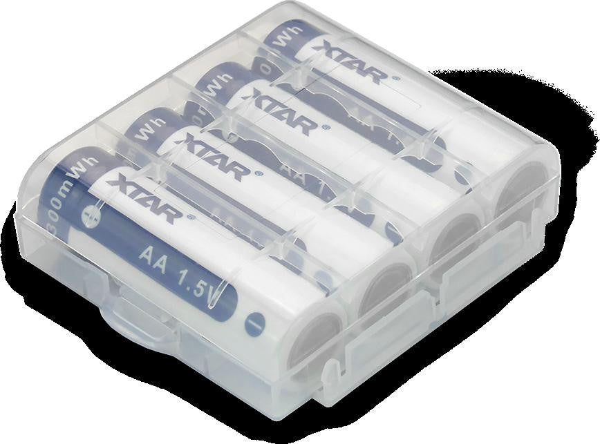 Akumulatorki R06 / AA 1,5V Xtar 2000mAh (box 4 szt.) z zabezpieczeniem