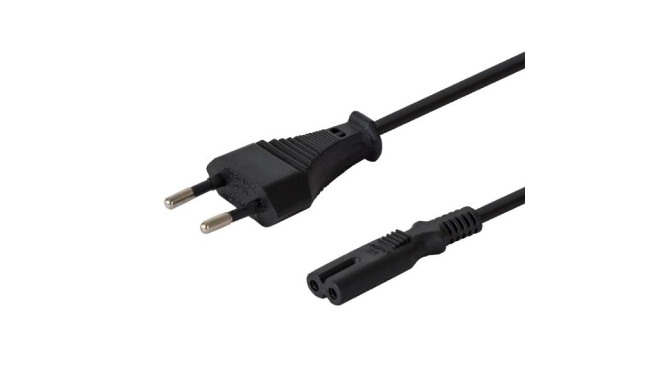 Kabel SAVIO CL-105 (2-Pin - Euro 3m kolor czarny)