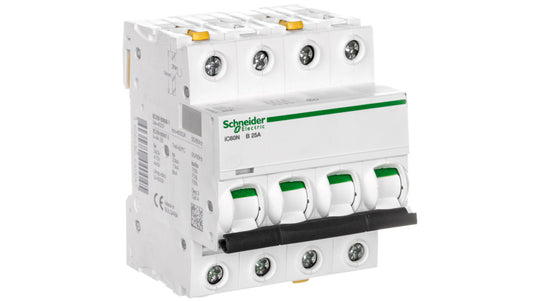 Wyłącznik nadprądowy 4P B 25A 6kA AC iC60N-B25-4 Acti9 A9F03425