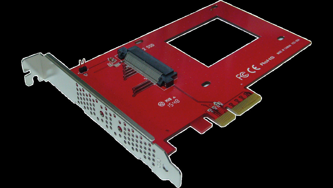 ROLINE 2.5 NVMe U.2 SSD PCIe 3.0 x4 Carrier Adapter