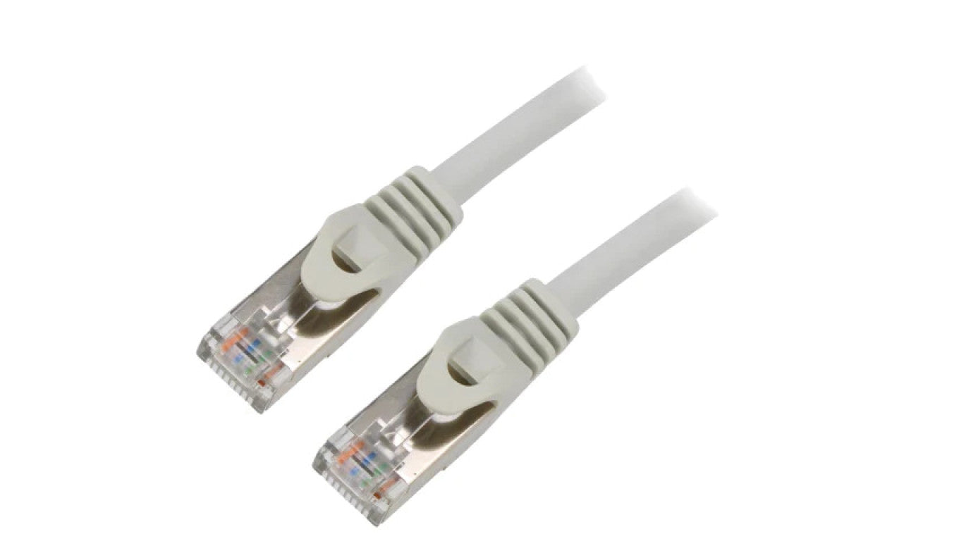 Patch cord S/FTP 6a drut Cu LSZH szary 7,5m 27AWG Cablexpert PP6A-LSZHCU-7.5M