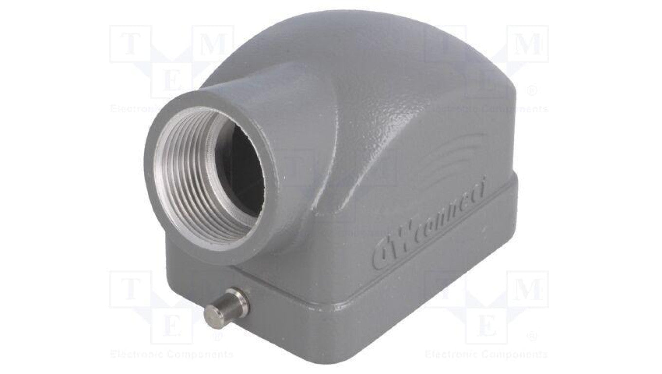 Obudowa do złączy HDC rozmiar 6B na przewód kątowe M25 metal 93601-0914