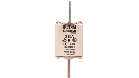 Wkładka bezpiecznikowa NH3 315A gL/gG 500V 315NHG03B