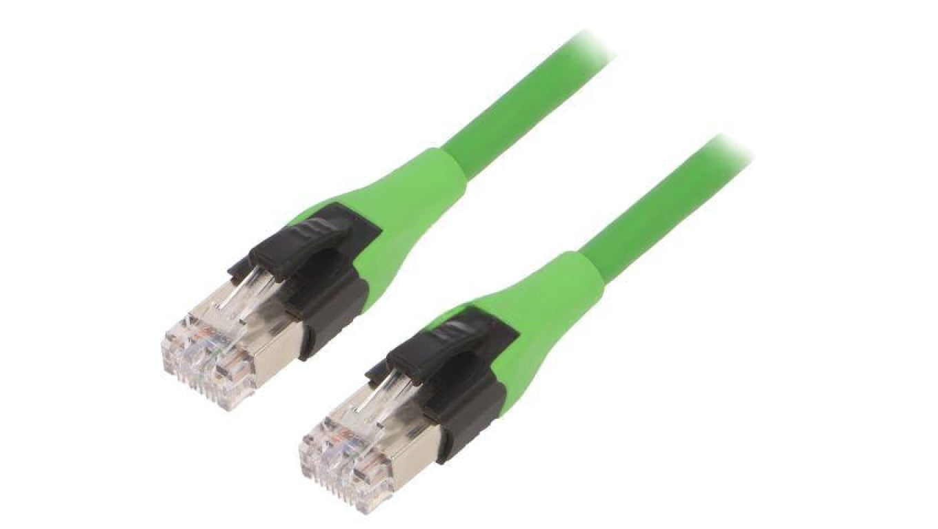 Patch cord Kat: 6a RJ45 wtyk z obu stron linka Cu 1m 7000-74712-4780100