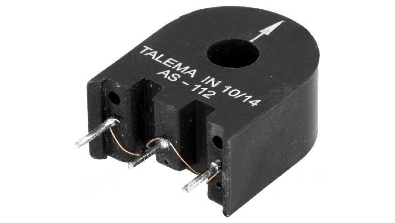 Przekładnik prądowy AS R 2,25 100mH 75mA W 9,53mm Ø 5mm AS112