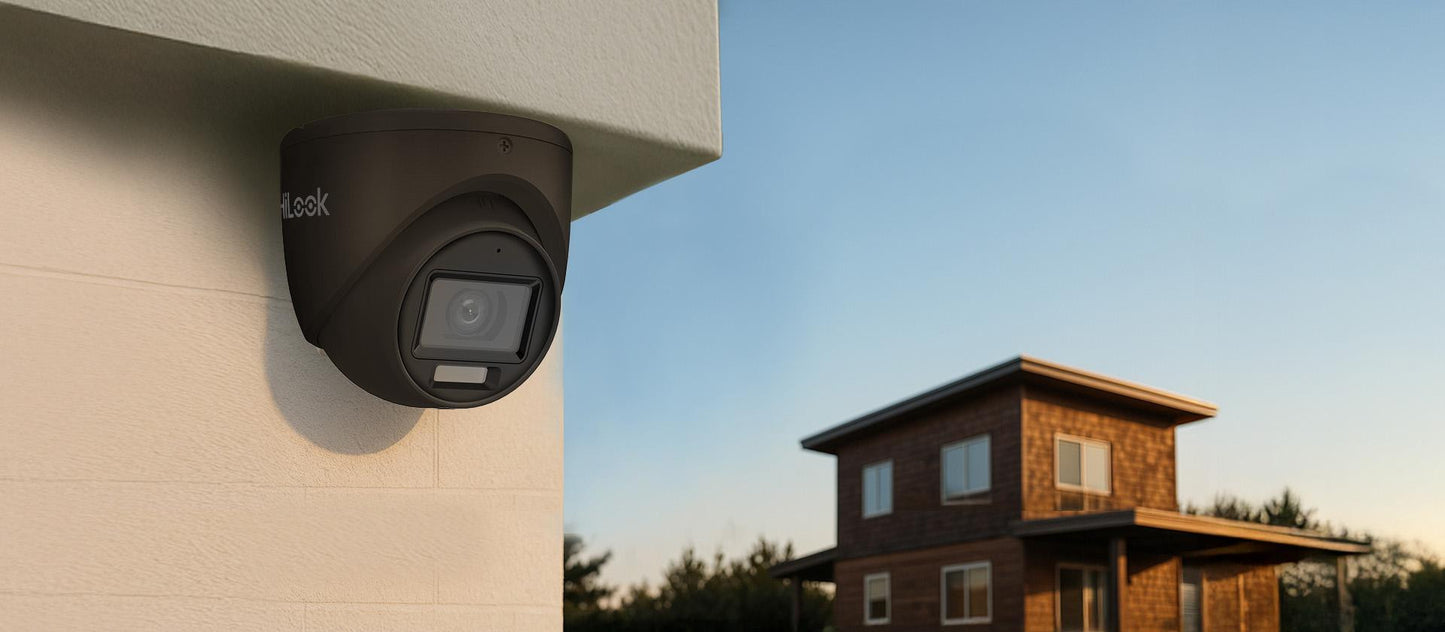 Kamera 4w1 Hilook by Hikvision kopułka 8MP TVI-T8M-20DL Black 2.8mm