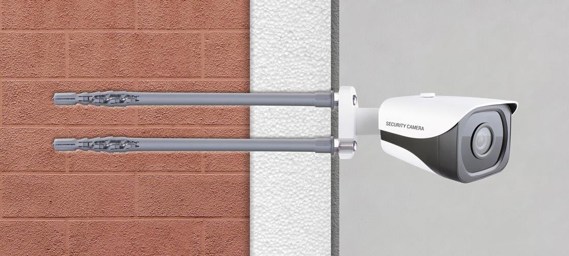 Kołek do mocowania na elewacji Ebolt 12x400 z gwintem wewnętrznym M5