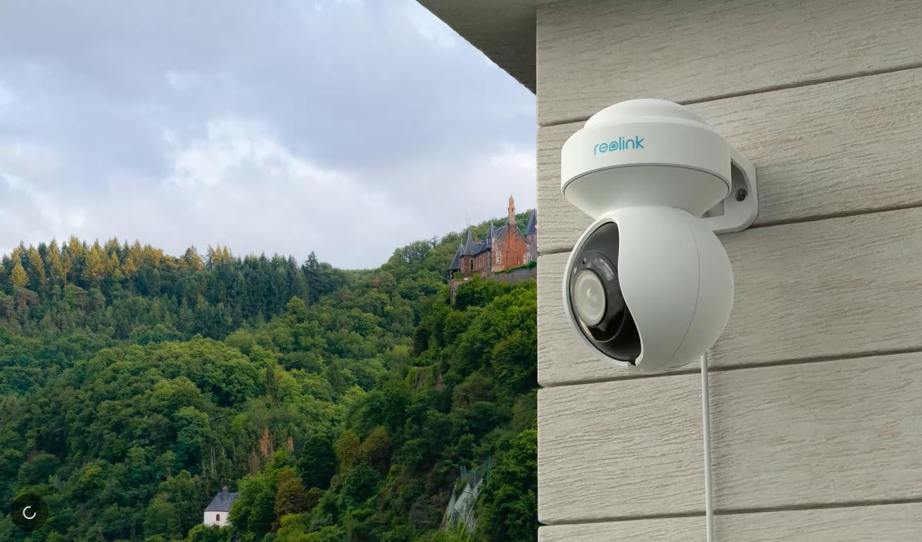 Kamera IP Reolink E Series E540 PTZ 5MP Wi-Fi LED biała