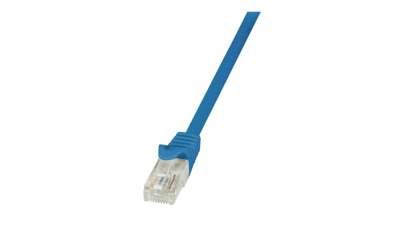 LogiLink Patchcord U/UTP niebieski kat.6 PVC 2,0m.