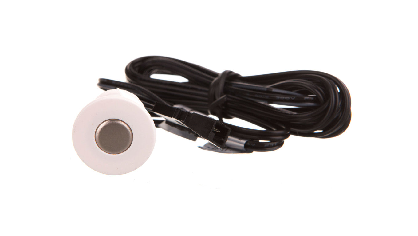 Włącznik dotykowy ściemnialny 12V 24W biały fi 22x16mm na otwór fi18 AE-WDSB-10DIM