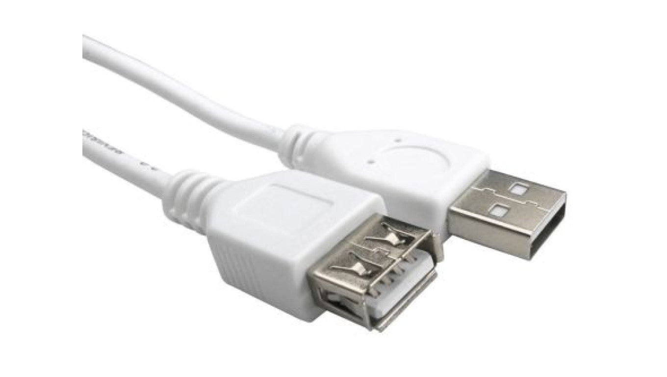 Kabel USB, dł. 1m, kolor: Biały