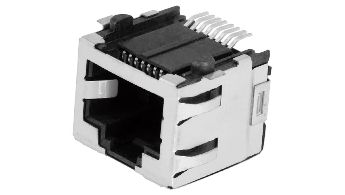 Gniazdo RJ45 8-PIN Kat 5 ekranowane złocony Układ 8p8c SMT 6339160-1