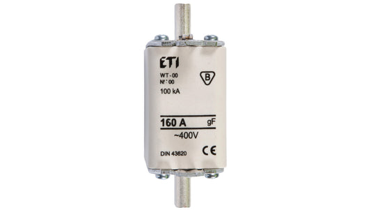Wkładka bezpiecznikowa NH00 160A gF 400V 004119104