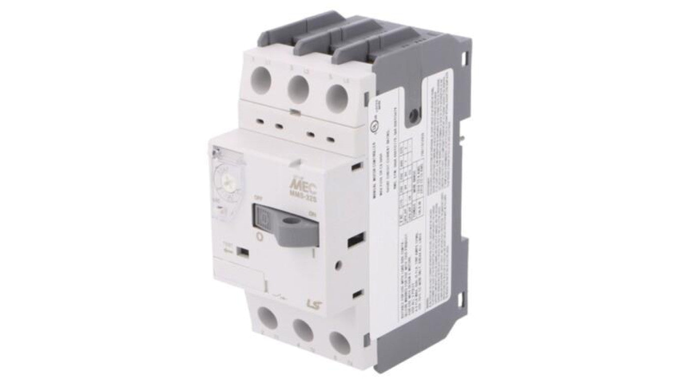 Wyłącznik silnikowy, 1,5kW, 220÷690VAC, na szynę DIN, Szczeloność: IP20 MMS-32S 4A