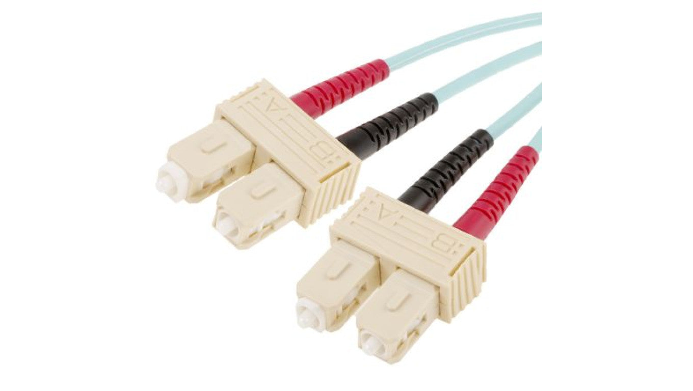 Kabel światłowodowy, średnica: 900μm, OM3 Wielomodowy, Niebieski, SC/SC