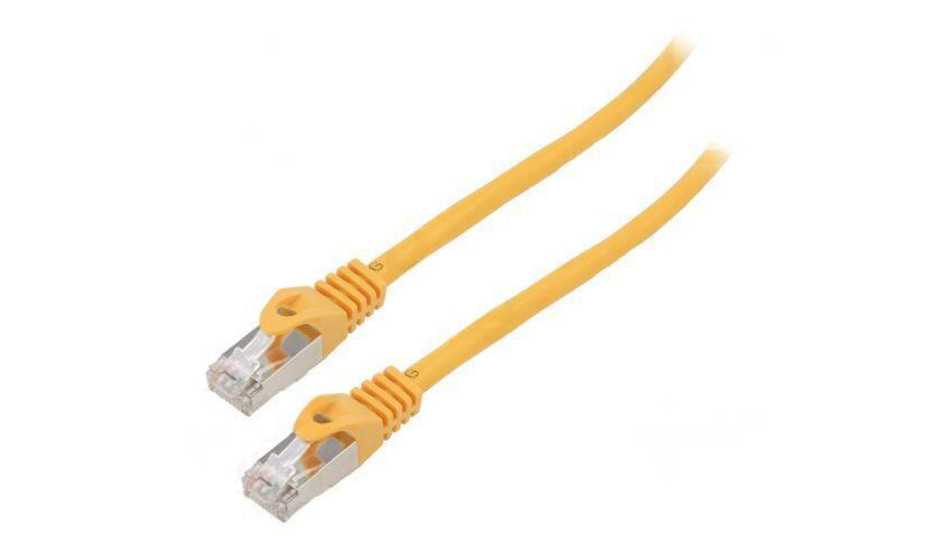 Patch cord F/UTP Cat: 6 RJ45 wtyk z obu stron linka CCA 30m PCF6-10CC-3000-Y