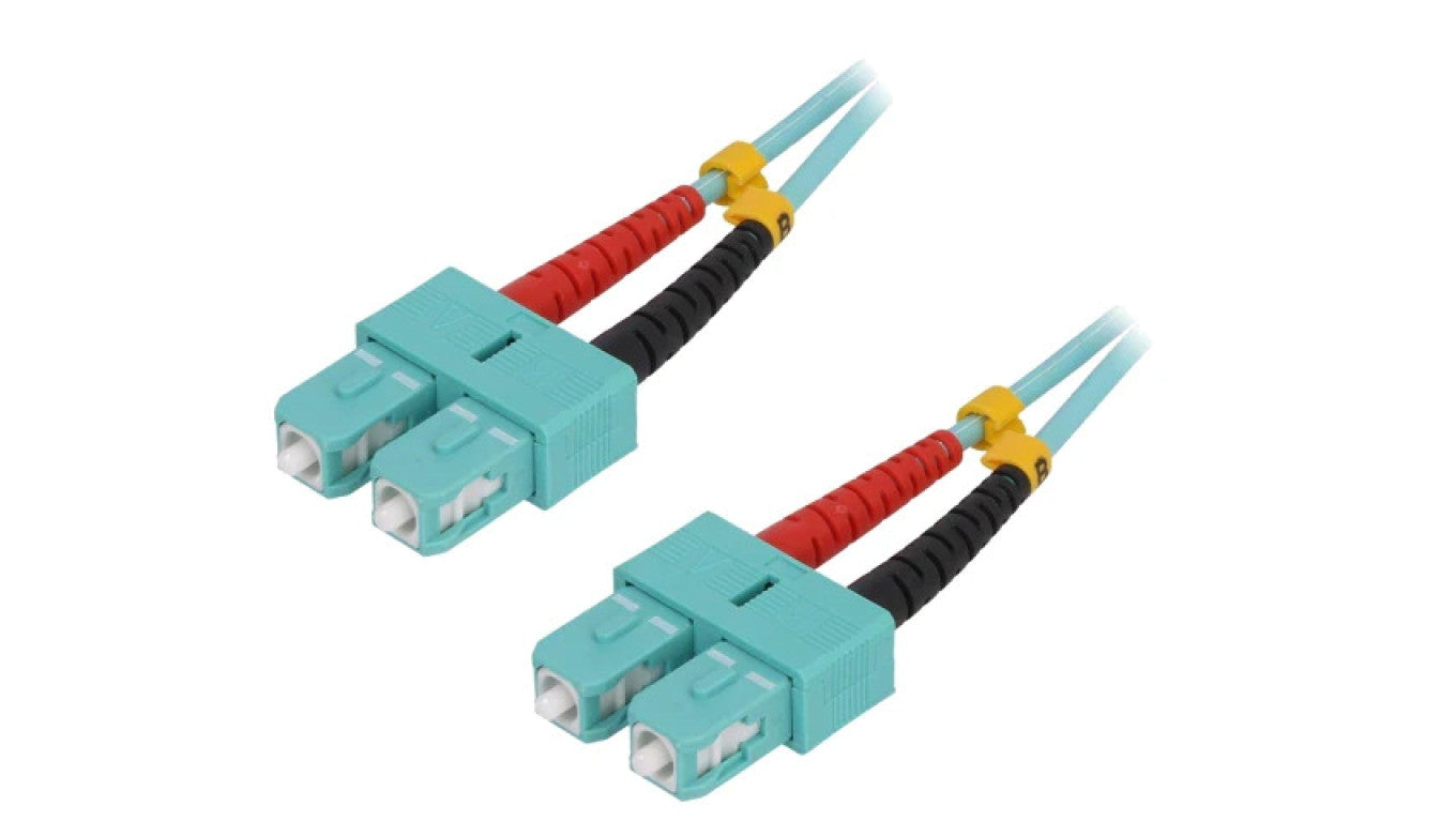 Patch cord światłowodowy OM3 SC/UPC,z obu stron 1m LSZH FP3SC01