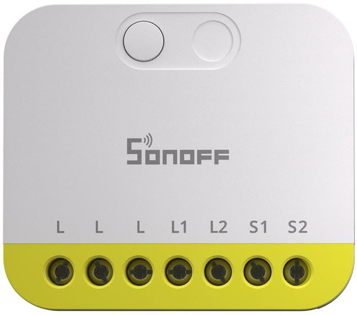 Dwukanałowy mini przełącznik bez N Sonoff MINI-ZB2GS-L ZigBee