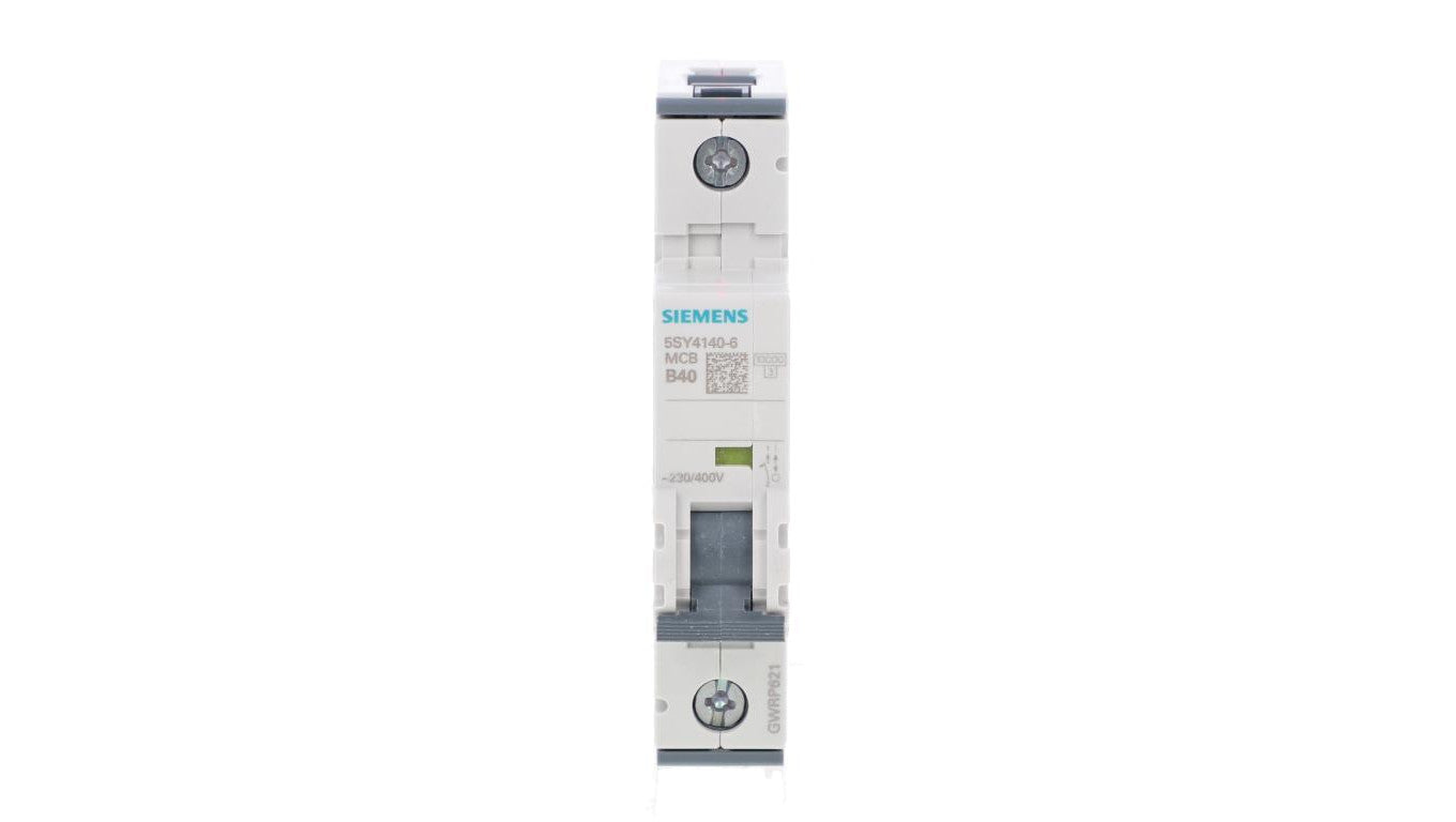 Wyłącznik nadprądowy 1P B 40A 10kA AC SENTRON 5SY4140-6