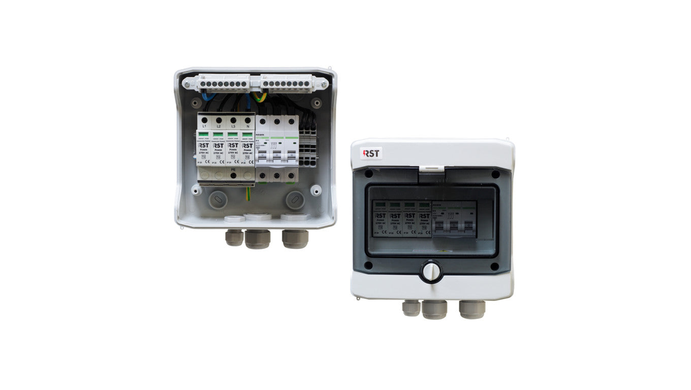 Rozdzielnica PV RST AC-810, 3F, SPD-T2, B10A