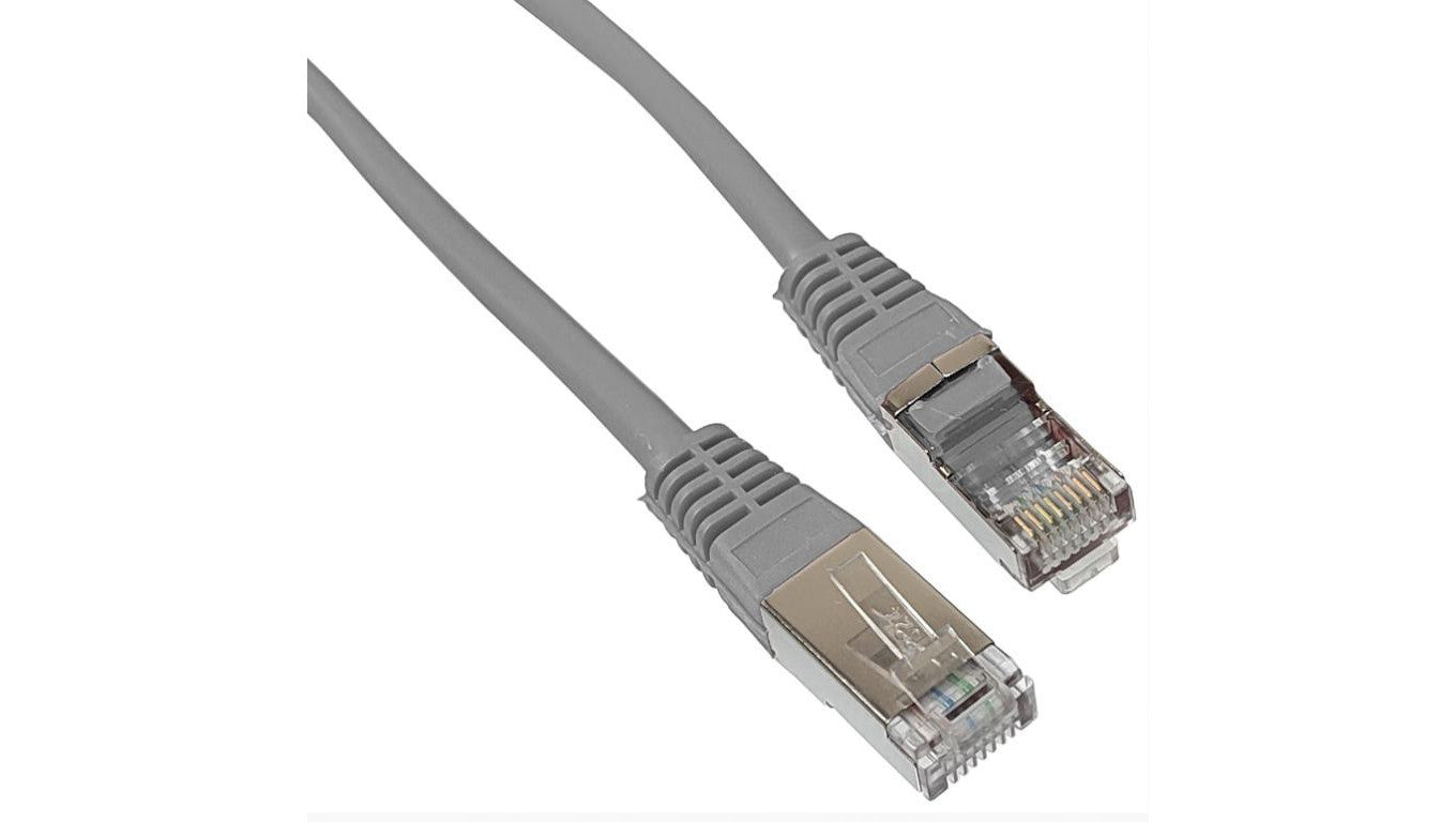 GT Networks Patchcord F/UTP kat.6. 0,5m szary