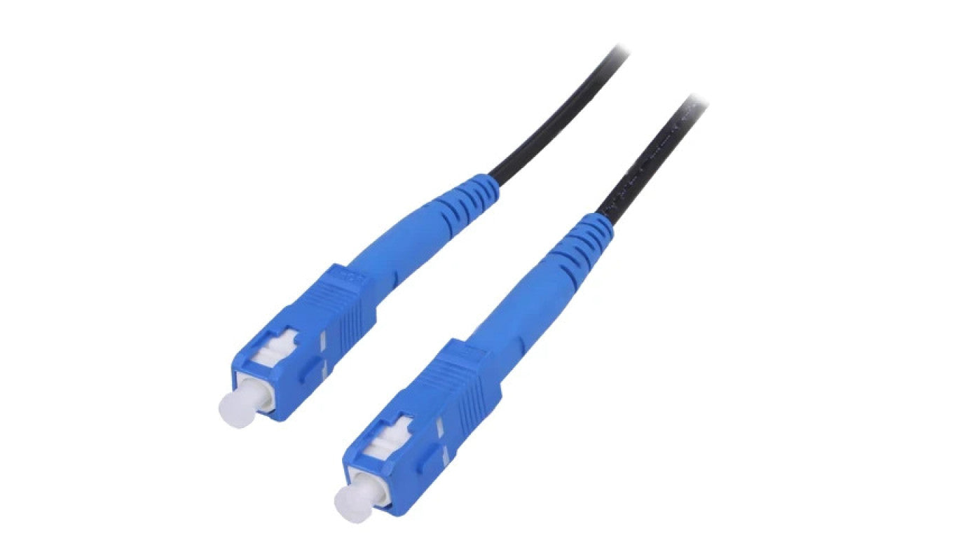 Patch cord światłowodowy SC/UPC,z obu stron 50m LSZH czarny 54218