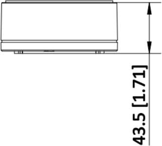Uchwyt adapter Hikvision DS-1280ZJ-XS-Y(O-STD)