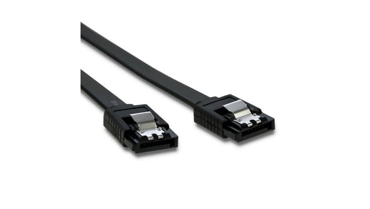 Qoltec Kabel SATA III męski / SATA III męski 0.5m czarny