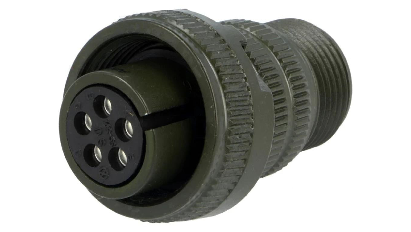 Złącze okrągłe rozmiar 14S MS/DS stop aluminium DS3106A 14S-5S